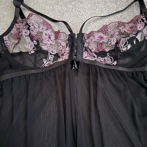 I collection Pink and Black Lingerie - Picture 2 of 6